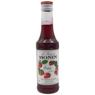 โมนิน ไซรัป Strawberry 250 ml. (Monin Syrup Strawberry 250 ml.)