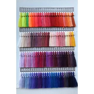 ด้ายเย็บผ้า หลากเฉดสี สีสวย ด้าย กว่า400เฉดสี ตราหัวเสือ 600หลา WOP ด้ายเย็บผ้าคละสี เบอร์60 DIY ด้ายสีรุ้ง ด้ายสี ด้าย