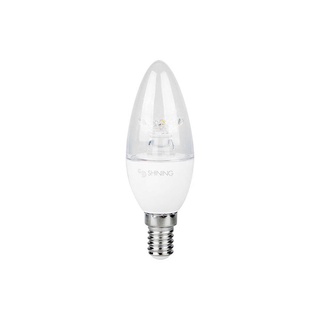 หลอด LED หลอดไฟ LED TOSHIBA CANDLE 15000HR 3 วัตต์ E14 WARMWHITE