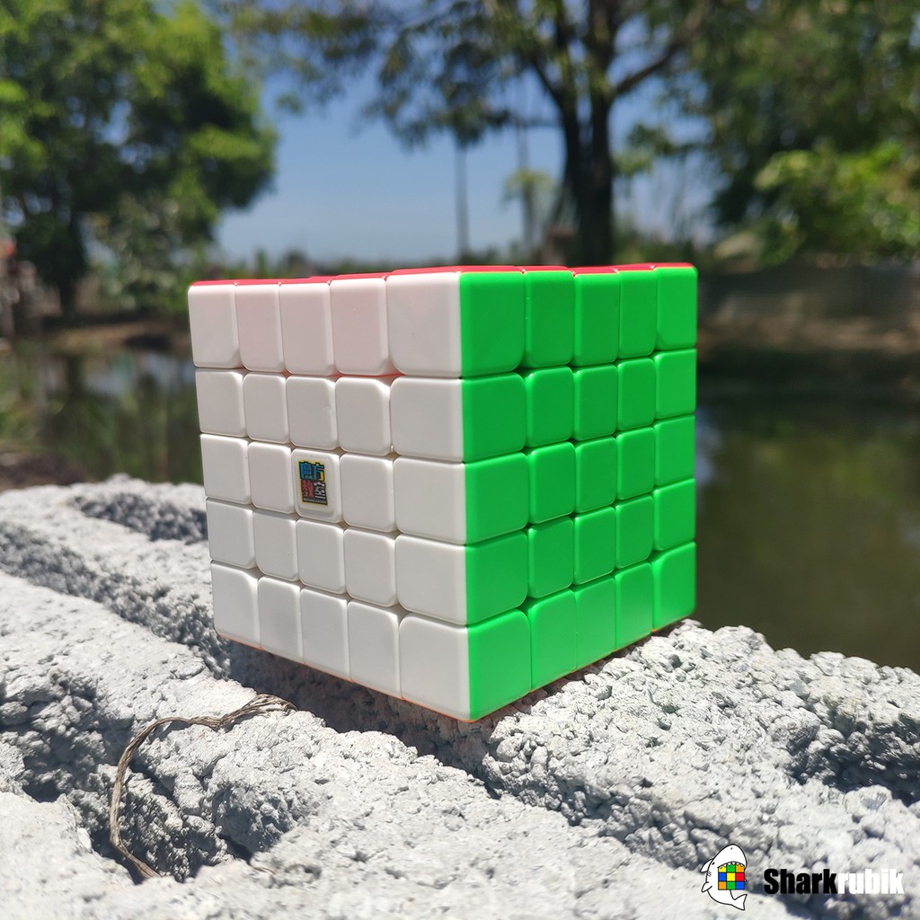 รูบิค 5x5 รูบิค ของแท้ อย่างดี rubik 5x5 rubiks race Moyu Meilong 5x5 stickerless Magic Cube 5x5 moy
