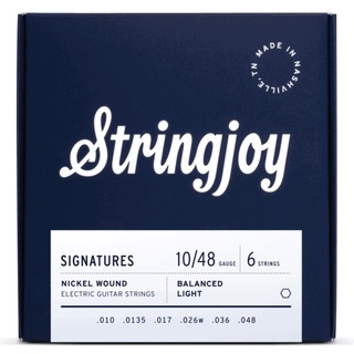 สายกีต้าร์ไฟฟ้า Stringjoy Signatures 10 - 48 Premium Quality Nickel Wound Electric Guitar Stri