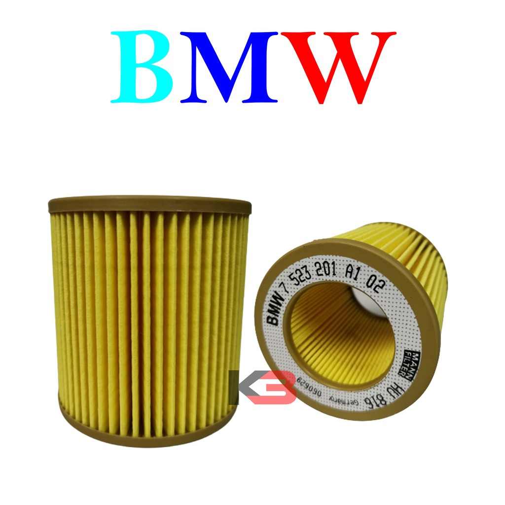 กรองน้ํามันเครื่อง BMW E90 E91 F30 E60 E61 F10 X3 X5 X6 Z4 ( 11427566327 )