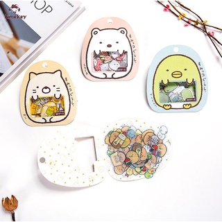 Timekey- สติ๊กเกอร์ตกแต่งสมุดไดอารี่สมุดไดอารี่ Kawaii Sumikko Gurashi 50 ชิ้น