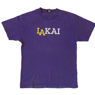 Lakai 99 เสื้อยืดลําลอง แขนสั้น พิมพ์ลายโลโก้ สไตล์วินเทจ สําหรับสเก็ตบอร์ดS-5XL