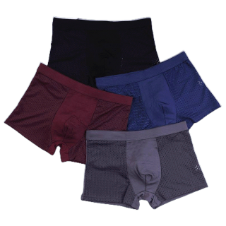 เซ็ต4ตัวกางเกงในทรงBoxer (บ๊อกเซอร์) กางเกงในชาย ระบายอากาศ กางเกงชั้นในชาย พร้อมส่งในไทย 007
฿
239
฿
189
ขายดี
ซื้อเลย