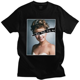 [S-5XL]ขายดี เสื้อยืดแขนสั้น พิมพ์ลาย Laura Palmer Fire Walk With Me David Lynch PMibko94CJmedf37 สไตล์เรโทรคลาสสิก สําห