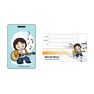 Marcato Music Name Tag Guitar ป้ายชื่อ กีตาร์