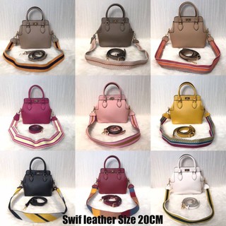 กระเป๋า ทรง HERMES Toolbox Swift Leather( Big Size 20 cm ) กระเป๋าถือ กระเป๋าสะพายข้าง กระเป๋าพรีเมียม ใช้งานได้ทุกวัน