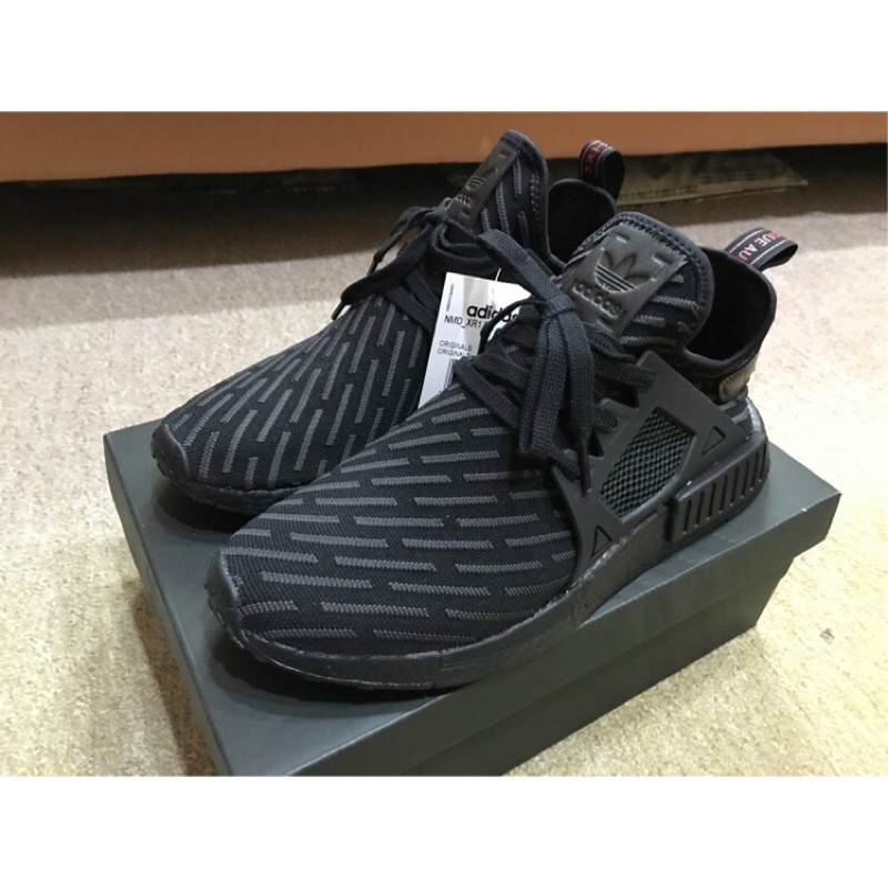 №❁◈Adidas NMD XR1 PK Primeknit all black raindrops men s and women s shoes guaranteed brand new authentic European | Shopee Thailand