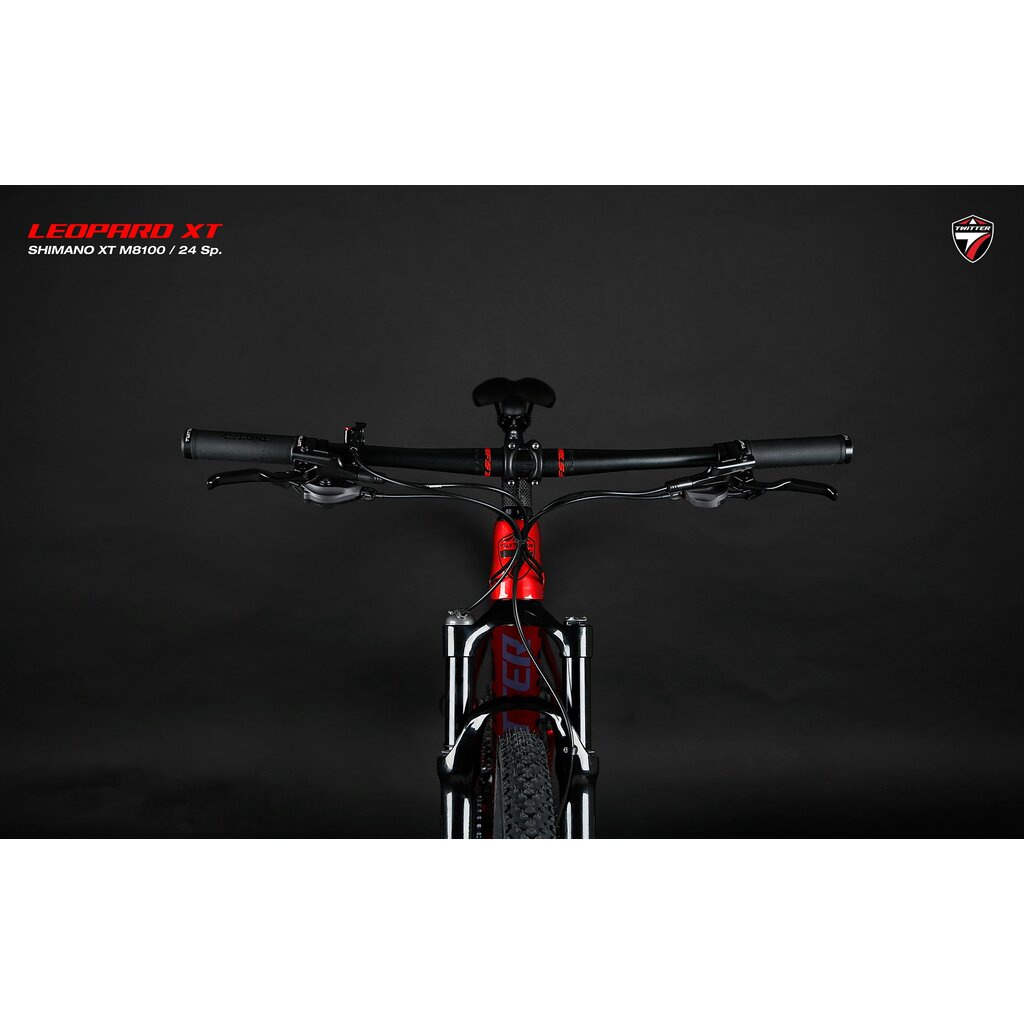 24 เกียร์ จักรยานเสือภูเขาเฟรมคาร์บอน เกียร์ชิมาโน่ใหม่ TWITTER รุ่น LEOPARD XT