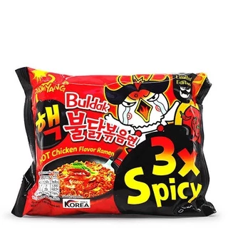 มาม่าไก่พ่นไฟ มาม่าเกาหลี ซัมยัง Samyang เผ็ด เผ็ดมาก เผ็ดน้อย ชีส คาโบนาร่า ห่อใหญ่ อิ่ม