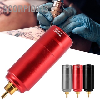 Scorpio313 เครื่องสักไฟฟ้า ปลั๊ก Rca 1200Mah