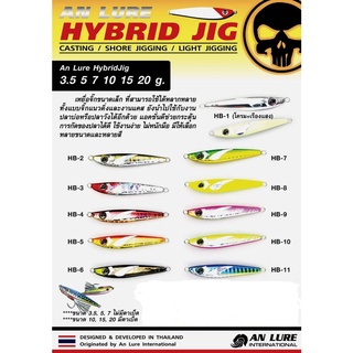 เหยื่อจิ๊ก Anlure Hybrid Jig 3.5 - 15 กรัม