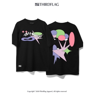 คอตต้อนคอกลมthirdflag รุ่น WAR เสื้อยืด แขนสั้น แฟชั่น สตรีท ไอเทมที่หลุดทุกกรอบการจำกัดความ สินค้าใหม่ จากแบรนด์แท้S-5X