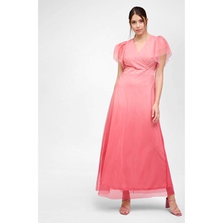 🍑Orsay : Maxi Dress สีชมพูOmbre อกไขว่ มีซับใน