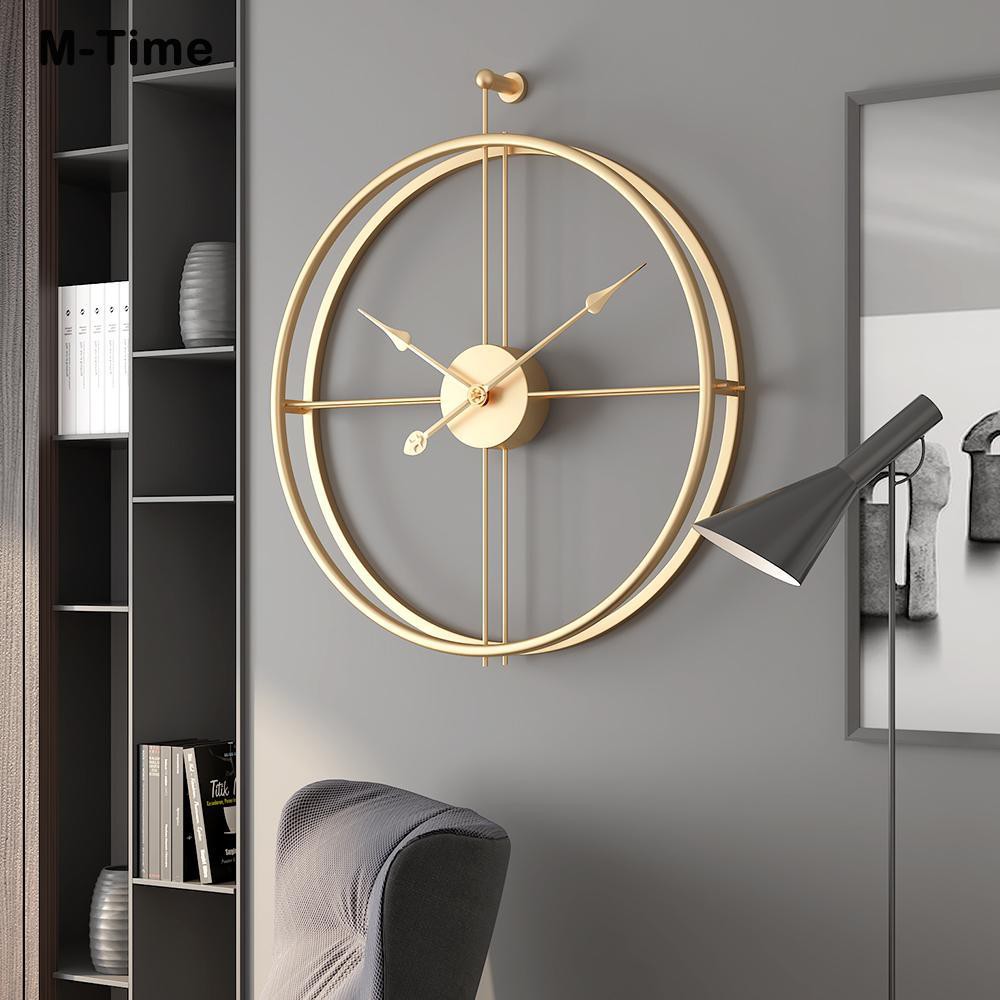 Nordic Minimalism Wall Clock Living, Big Clocks For Living Room