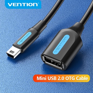 Vention Mini Usb Otg อะแดปเตอร์สายเคเบิ้ล Mini Usb Male To Female Usb Otg สําหรับกล้องโทรศัพท์มือถือ VAS-A19/CCT