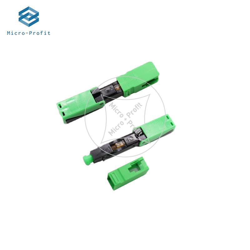 Fiber Optic Fast Connector 0.3dB SC APC Optical Fiber Cable Quick Connector Fast Cold Connection Ada