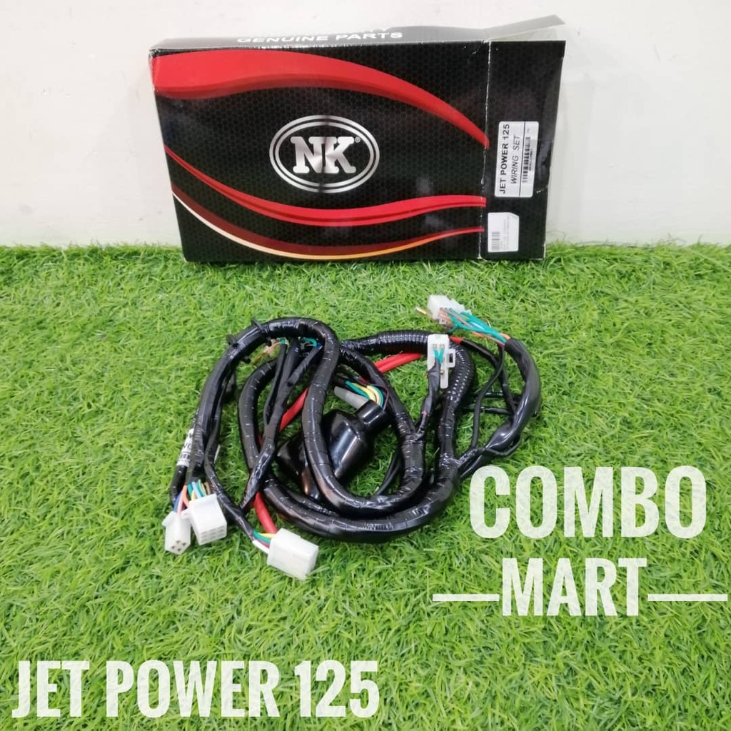 WIRING HARNESS SYM SPORT BONUS SR / JET POWER 125 WIRING SET คุณภาพสูง
