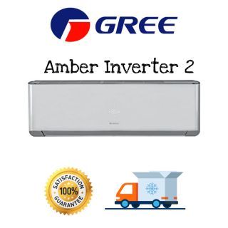 🔥 Gree แอร์ติดผนัง รุ่น Amber Inverter 2 ขนาด 9,000 - 24,000 BTU