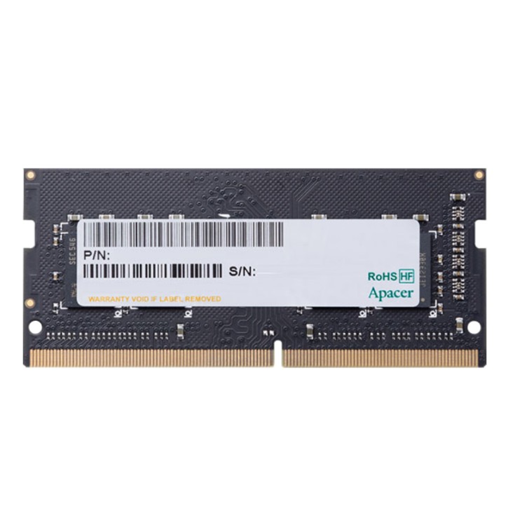 APACER 8GB (8GBx1) DDR4/2400 RAM NOTEBOOK (แรมโน้ตบุ๊ค) SO-DIMM
