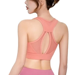 [Crassula] แท้ สปอร์ตบราออกกำลังกาย เสื้อบราโยคะ Sport Bra เสื้อในสปอร์ตบรา ด้านหลังดีไซน์ผ้าตาข่าย