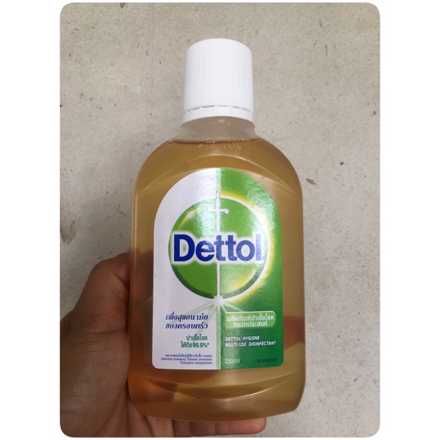 💥เดทตอล(Dettol) ผลิตภัณฑ์ทำความสะอาดกำจัดแบคทีเรียได้ 99.9%💥