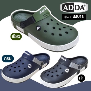 Adda 5td24 5td36 รองเท้าแตะลำลองแบบสวมหัวโต(Size 7-10)