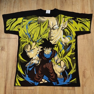 Dragon Ball ovp ลายการ์ตูน ลายการ์ตูนญี่ปุ่น เสื้อโอเว่อร์ปริ้น ลายดราก้อนบอล ซุนโกคู