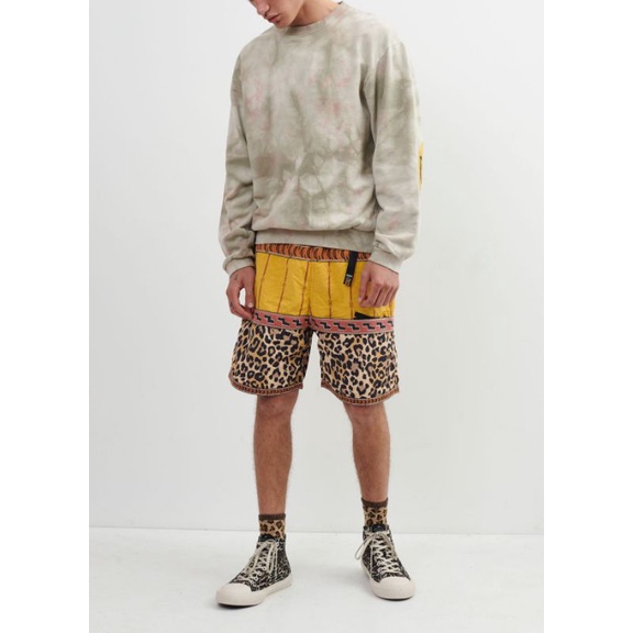 กางเกง KAPITAL Crazy Patchwork Eco Baka Shorts 2021