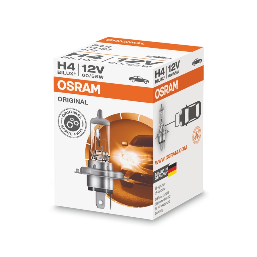 OSRAM H4 หลอดไฟรถยนต์