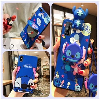 เคสโทรศัพท์ซิลิโคนนิ่ม VIVO 1820 1807 1811 1814 1815 1816 1817 1818 1819 1901 1902 1904 1906 1915 1929 1940 2018 1723 1716 1713 1718 1719 1724 1801i 1850 1601 1609 1612 เคสโทรศัพท์แฟชั่นลายการ์ตูนน่ารัก TPU เคสกันกระแทกพร้อมสายคล้อง