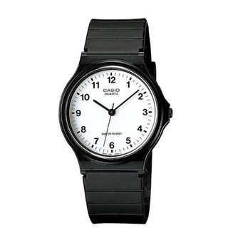 CASIO ของเเท้ CMG NORMAL รุ่น MQ-24-7BLDF สีดำ จอขาว