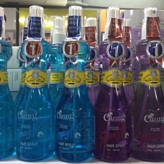 #แคริ่ง #สเปรย์เนท ชนิดแข็ง# Caring Spray หัวสเปรย์ 120 ml ขวดเล็ก