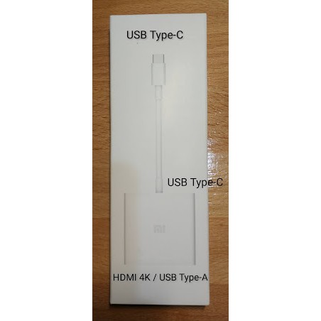 Xiaomi Type-C adapter USB 3.0 Hdmi 4K (Warranty 6m)