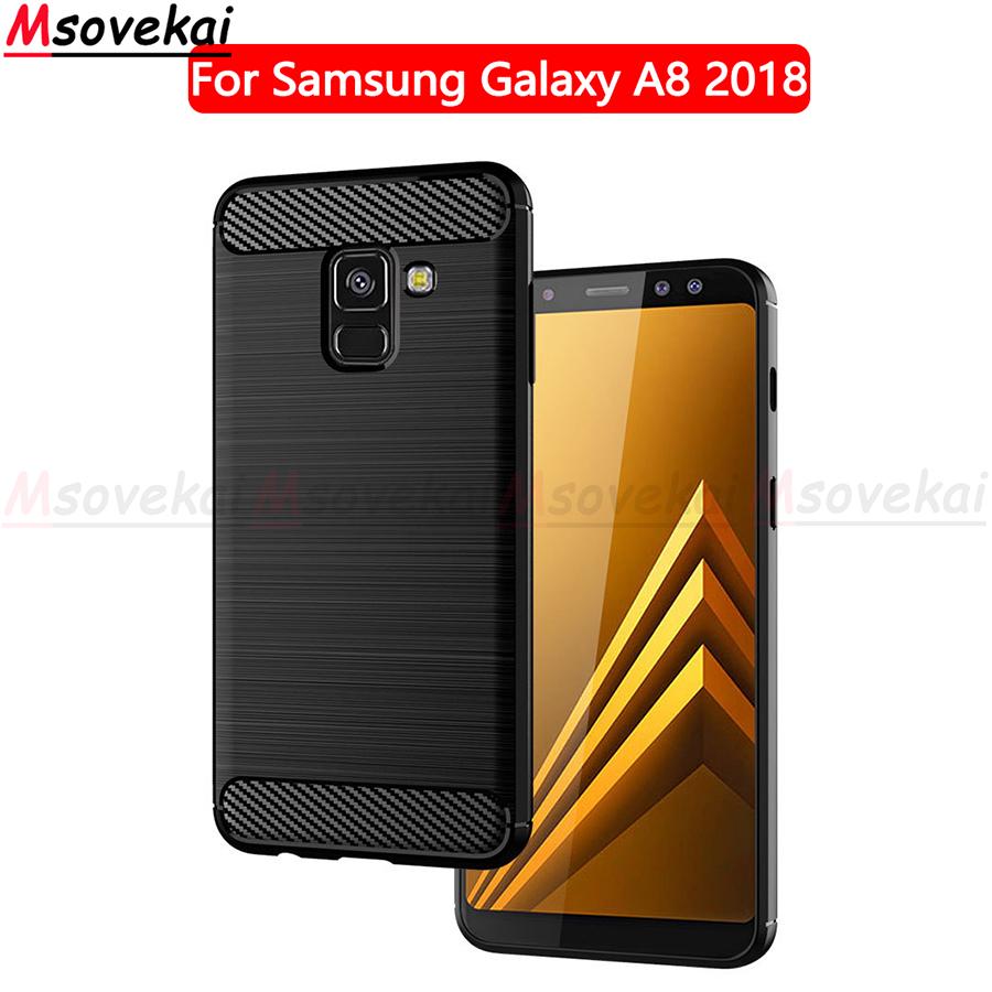 เคสโทรศัพท์ซิลิโคนนิ่ม TPU สำหรับ Samsung Galaxy A8 2018