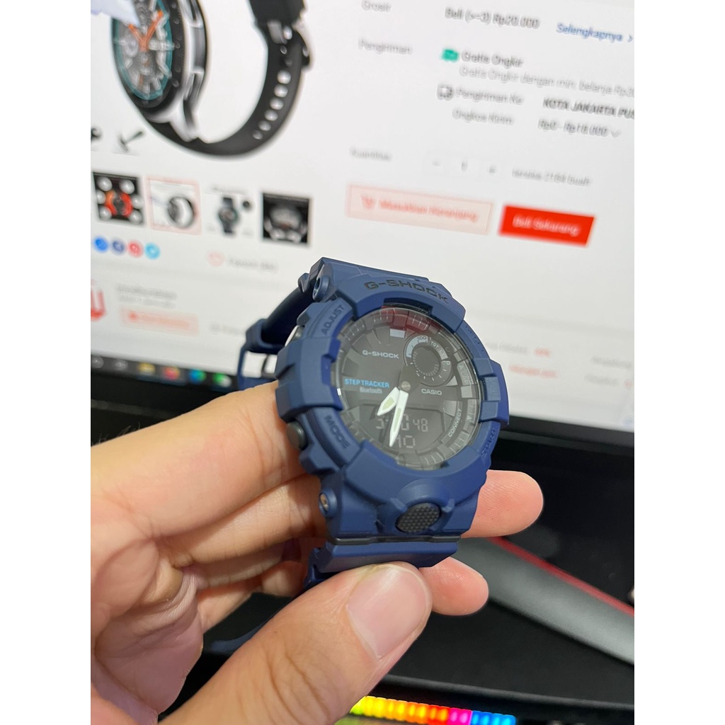 สําหรับ Casio G-Shock GBA-800 / GBD-800 Series - วัสดุกระจกนิรภัยป้องกันรอยขีดข่วน