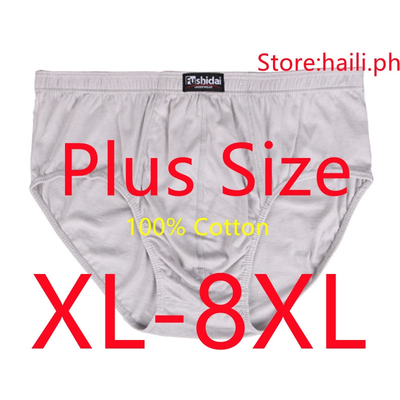 Plus ขนาด XL-7XL 8XL 6XL 5XL กางเกงผ้าฝ้ายบุรุษกางเกงสบาย Man ชุดชั้นใน