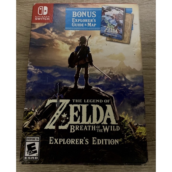 the legend of Zelda breath of the wild (Explorer’s Edition)มือสอง game nintendo switch
