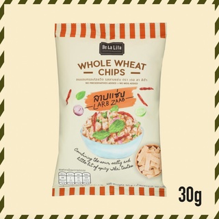 De Lalita รสลาบ LARB ZAAB อร่อย เผิดนิดๆ กำลังดี เดอลาลิต้า Whloewheat chip ชิพโฮลวีท