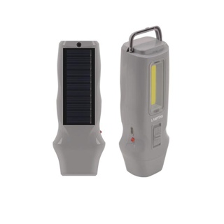 LAMPTAN ไฟฉาย LED พลังงานแสงอาทิตย์ Solar Flashlight Bolt 2 in 1 ไฟฉายและไฟตะเกียงพร้อมที่ชาร์จ USB