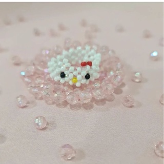 แหวนลูกปัด Hello Kitty