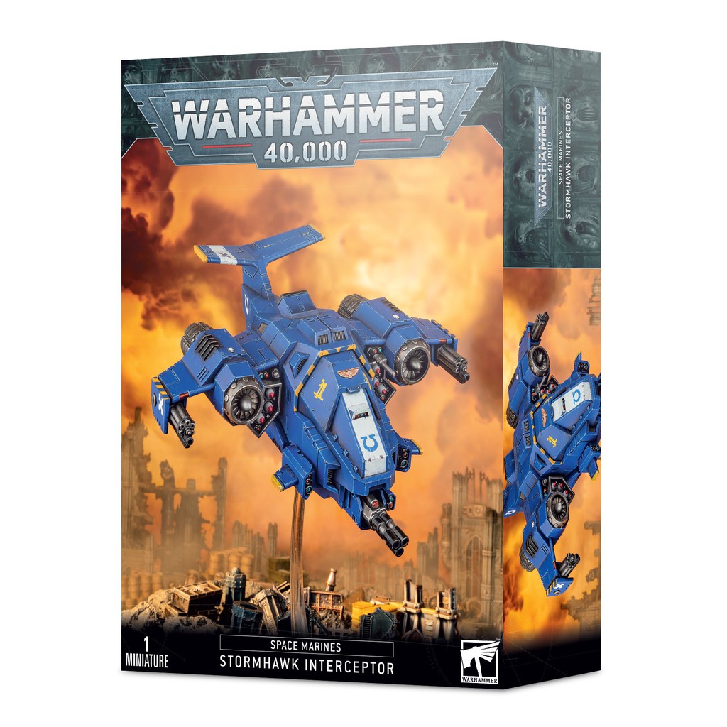 [200A พร้อมส่ง]WARHAMMER 40K: SPACE MARINE : STORMHAWK INTERCEPTOR โมเดลเกมสจำลอง