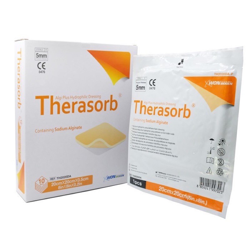 Therasorb 20x20 cm 1 แผ่น/Therasorb polyurethane foam