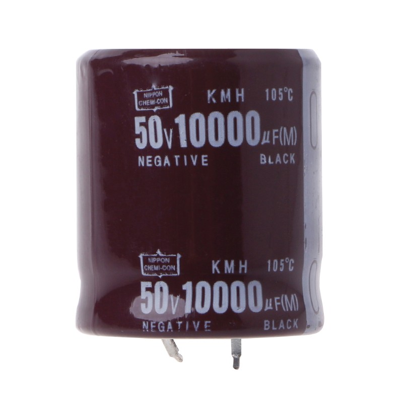 10000 uF 50 V 105 ° C Power Electrolytic Capacitor Snap Fit Snap In