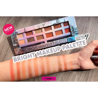 พาเลทอายแชโดว์ A-340 Ashley(แอชลี่ย์) Bright Makeup Palette