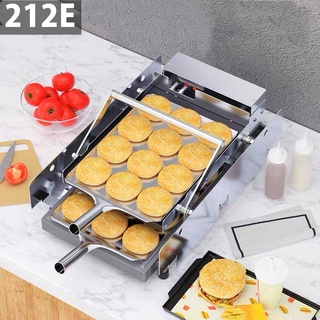 เครื่องทำเบอร์เกอร์ เครื่องทำแฮมเบอร์เกอร์เชิงพาณิช Small hamburger machine