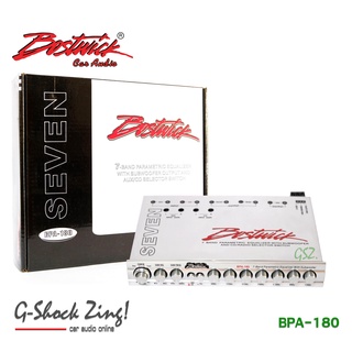 ปรีแอมป์รถยนต์ bostwick PREAMP ปรี7แบน (แยกซับรวม) BOSTWICK รุ่น BPA-180 7Band