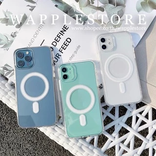 เคสใสแม่เหล็กชาร์จ เคสสำหรับรุ่น 78/SE20- 17 167Air 17Pro 17ProMax Filp5 Filp6 S23Ultra S24Ultra