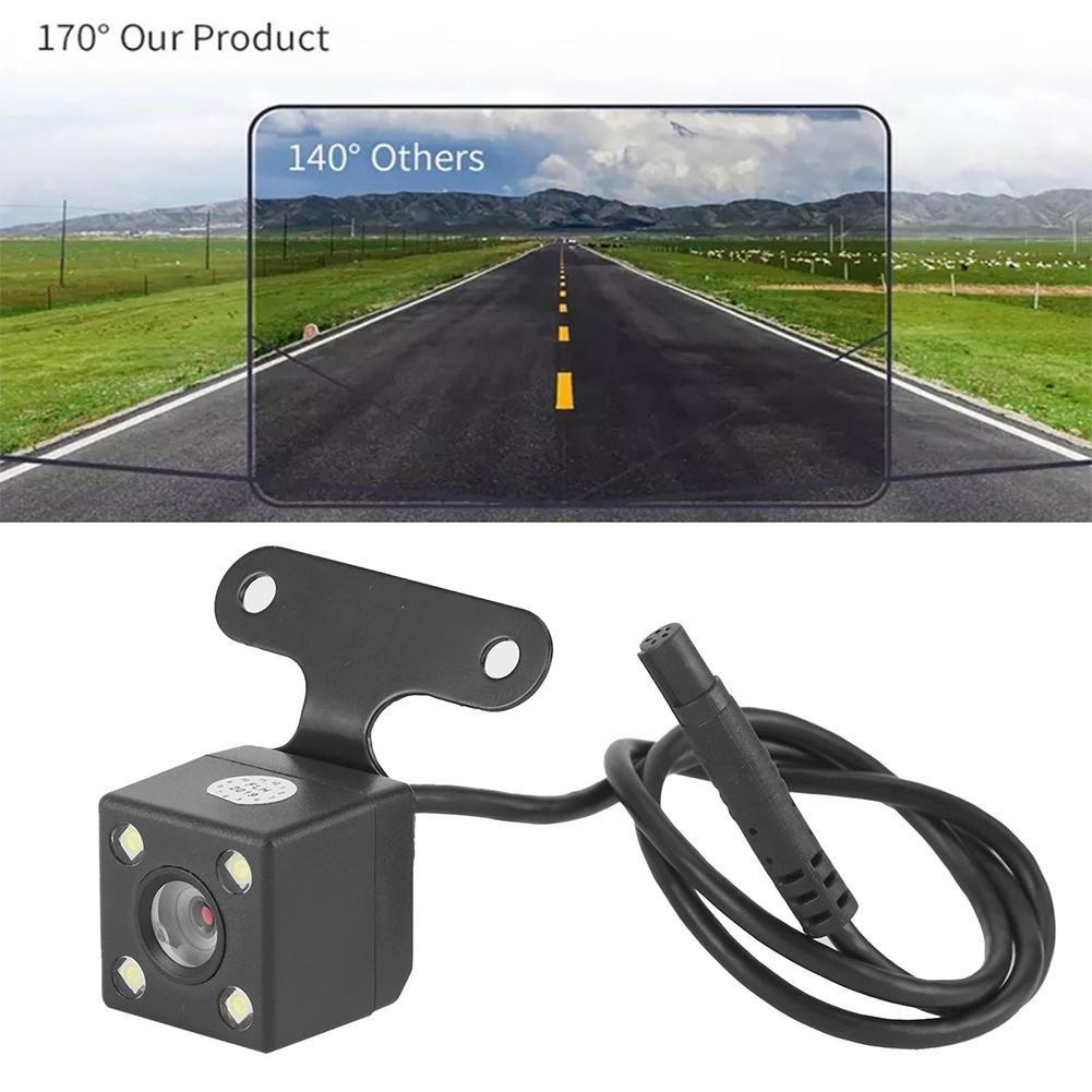 5 Pin HD Reverse Car Rear View Camera 4LED Night Vision Video 170 Angle Degree Parking Wide Z4W4